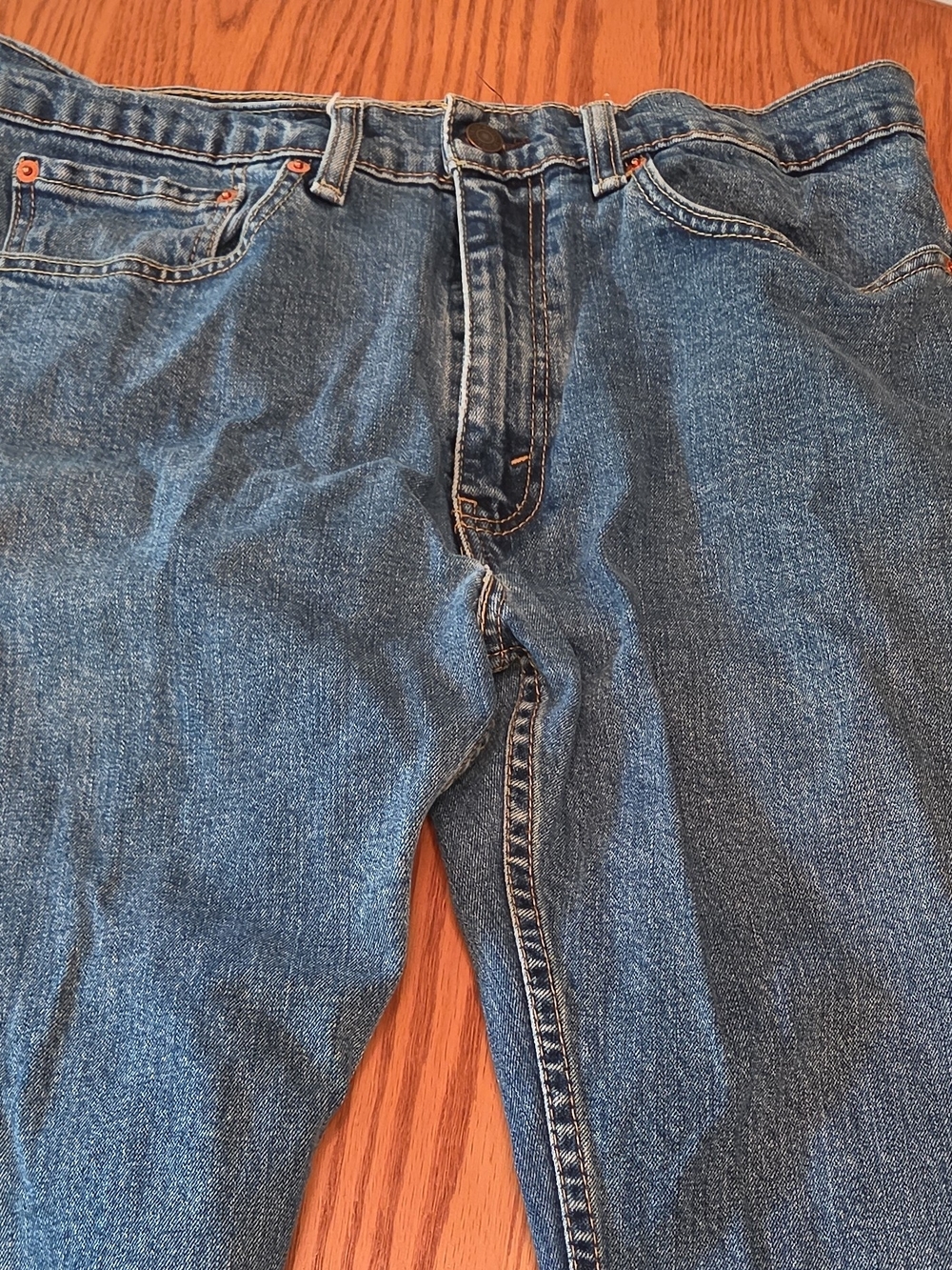 Levi's Men's Straight Fit Denim Jeans in Blue S 34-29